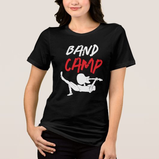 Classic Rock Band Camp Tri-Blend Shirt (Vorderseite)