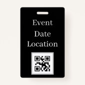 Classic Rock Custom Concert Ausweis (Rückseite)