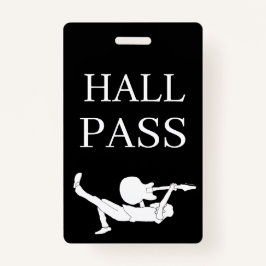 Classic Rock Custom Hall Pass Ausweis