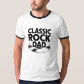 Classic Rock Vater Ringer T-Shirt - Herren-T - Shi (Vorderseite)