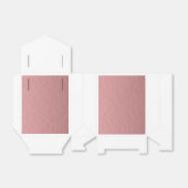 Classic Rose Gold Minimalistisch Design Urlaub Par Geschenkschachtel (Ungefaltet)