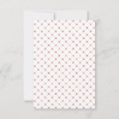 Classic Rose Gold Wappen Wedding Advice Card Einladung (Rückseite)