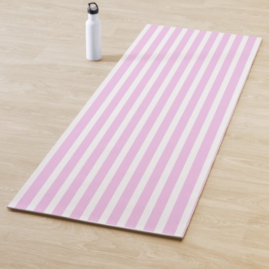 Classic Rose Vertical Stripped Yoga Mat Yogamatte (Beispiel)