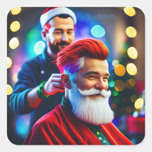 Classic Round Corner Square Stickers (Vorderseite)