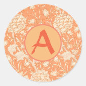 CLASSIC ROUND Sticker CUSTOM MONOGRAMM (Vorderseite)