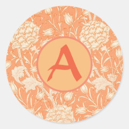 CLASSIC ROUND Sticker CUSTOM MONOGRAMM