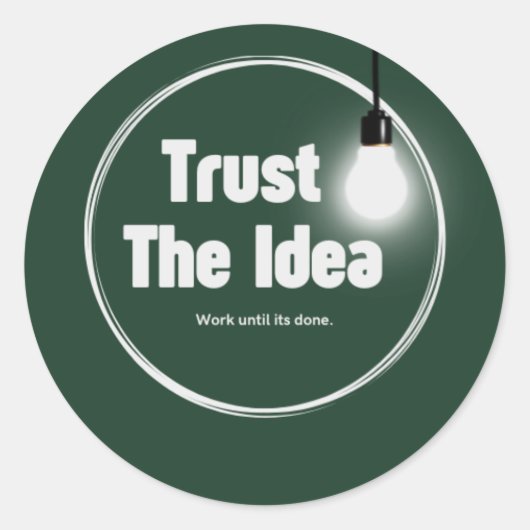 Classic Round Stickers (Vorderseite)