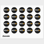 Classic Round Stickers  (Blatt)