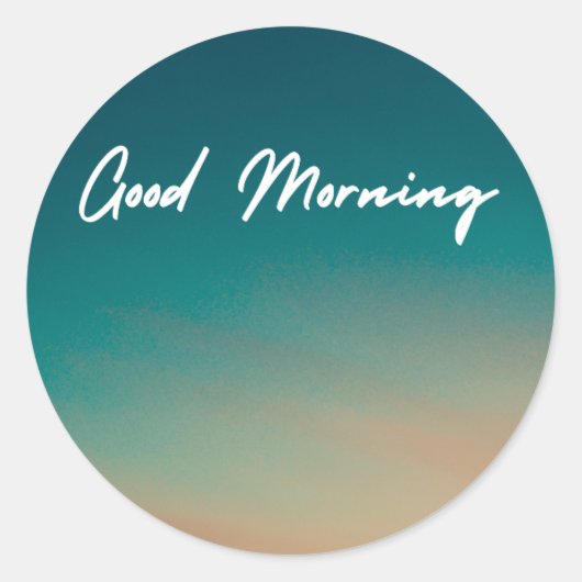 Classic Round Stickers (Vorderseite)