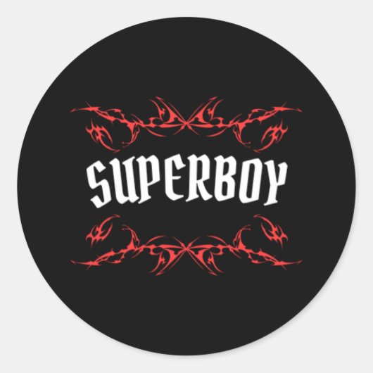 Classic Round Stickers  (Vorderseite)
