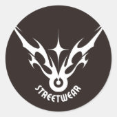 Classic Round Stickers (Vorderseite)