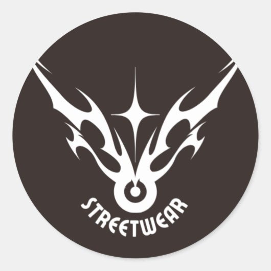 Classic Round Stickers (Vorderseite)