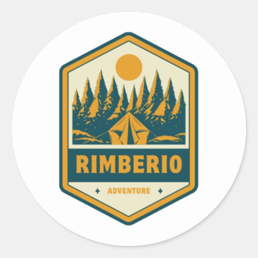 Classic Round Stickers  (Vorderseite)