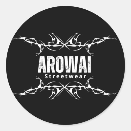 Classic Round Stickers (Vorderseite)