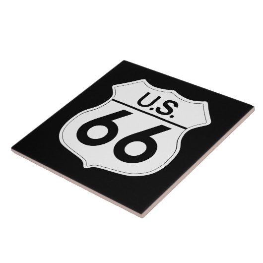 Classic Route 66 Large Kitchen Tile Fliese (Seite)