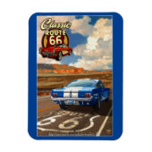 "Classic Route 66" Magnet (Vertikal)
