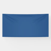 Classic Royal Blue Wall oder Deckenbanner Banner (Horizontal)