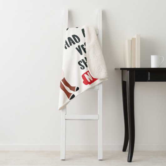 Classic Rudolph Reindeer Sherpadecke (Beispiel)