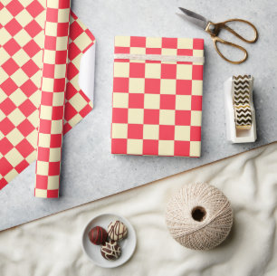 Classic Rustic Buffalo Kariert Geschenkpapier