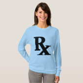 Classic Rx Pharmacy Icon drucken Apotheke Geschenk T-Shirt (Vorne ganz)