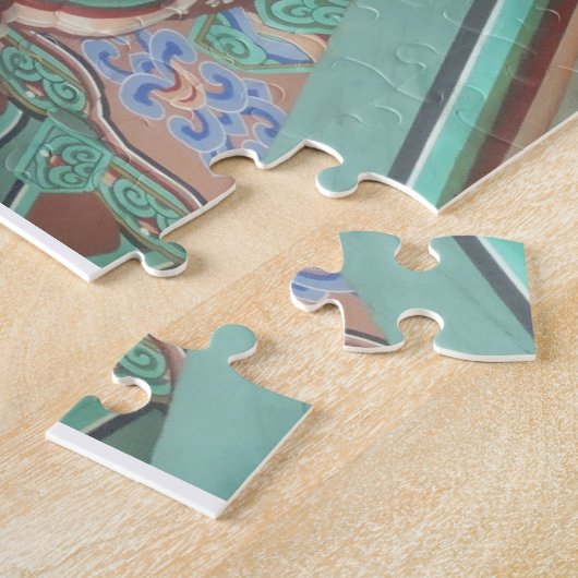 Classic S. Koreanisches Kunstwerk in sanften Farbe Puzzle (Seite)
