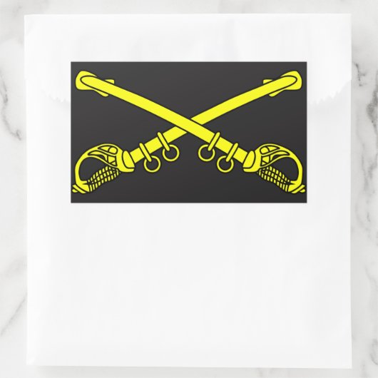 Classic Sabers Rectangle Stickers (Tasche)