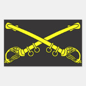 Classic Sabers Rectangle Stickers (Vorderseite)