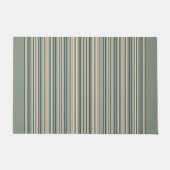 Classic Sage Stripes Door Mat Fußmatte (Vorderseite)
