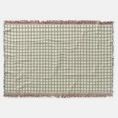 Classic Sage Tartan Ralph Lauren Inspired Decke (Vorderseite)