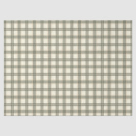 Classic Sage Tartan  Seidenpapier