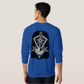 Classic Sailor Jerry Flash Tattoo T - Shirt (Schwarz voll)