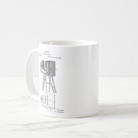 Classic Samuals Camera-Tasse Kaffeetasse (Vorderseite Links)