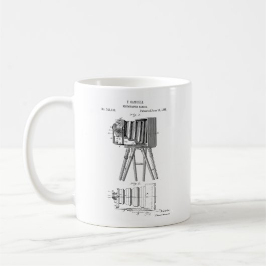 Classic Samuals Camera-Tasse Kaffeetasse (Links)
