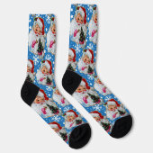 Classic Santa Claus Novelty Weihnachten Socken (Rechts)