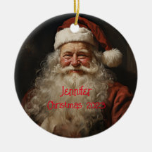 Classic Santa Claus Personalisiertes Weihnachtsorn