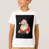 Classic Santa Claus Weihnachten T - Shirt" T-Shirt (Vorderseite)