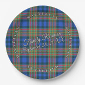 Classic Schotten Clan MacLellan Tartan Event Pappteller (Vorderseite)