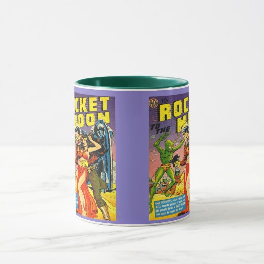 CLASSIC SCI FI COMIC ILLUSTRATION TASSE (Zentrum)