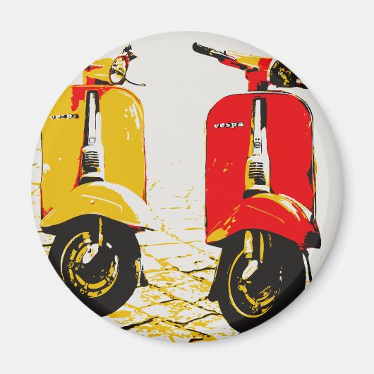 Classic Scooter Magnet (Vorne)