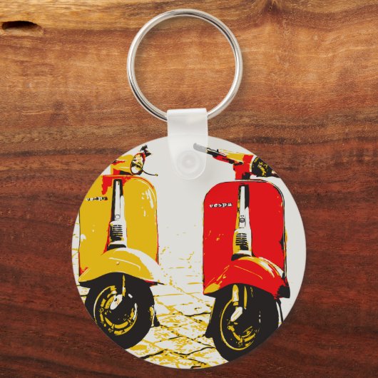 Classic Scooter Schlüsselanhänger (Vorderseite)
