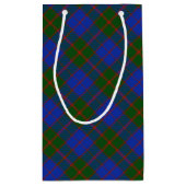 Classic Scottish Clan Tartan Kariert Gemustert Kleine Geschenktüte (Rückseite)