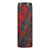 Classic Scottish Plaid Red Tartan Thermosbecher (Rückseite)