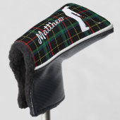 Classic Scottish Tartan Golf Putter Cover Headcover (3/4 Vorderseite)