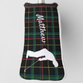 Classic Scottish Tartan Golf Putter Cover Headcover (Rotieren 90)