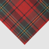 Classic Scottish Tartan Heritage Weihnachten Seidenpapier (Detail)