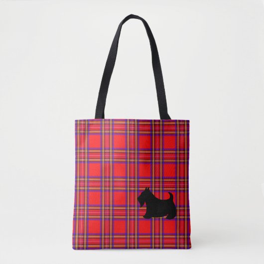 Classic Scottish Terrier Tote Bag Geschenk Tasche (Vorderseite)