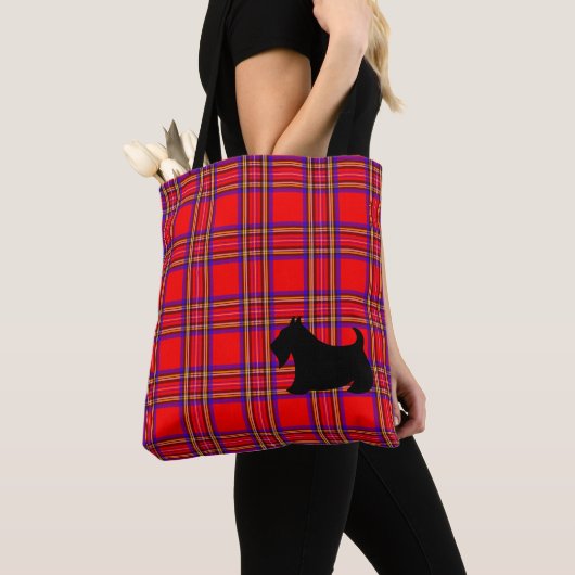 Classic Scottish Terrier Tote Bag Geschenk Tasche (Von Nahem)