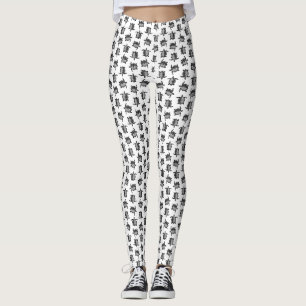 Classic Sea Turtle Print CUSTOM HINTERGRUNDFARBE Leggings
