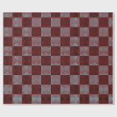 Classic Shimmering Initial Gift Kindergeburtstag Geschenkpapier (Flach)