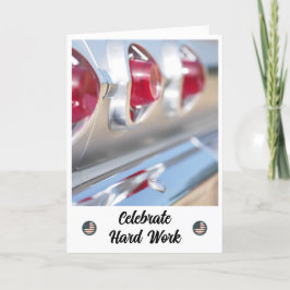 Classic Shine - Arbeitszeitkarte Dankeskarte